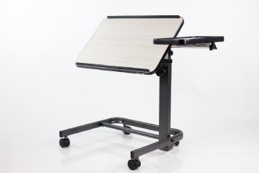 Acrobat Adjustable Overbed Table with Wheels by Platinum Health
